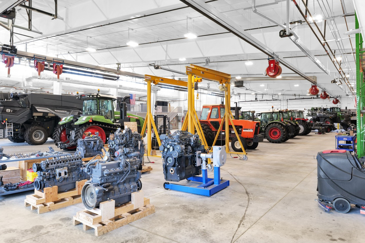 Overhead view of Parkland College